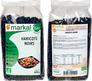 Markal Haricots noirs bio 500g - 1360